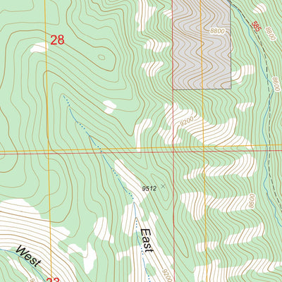 West Elk Peak SW, CO FSTopo Legacy Preview 2