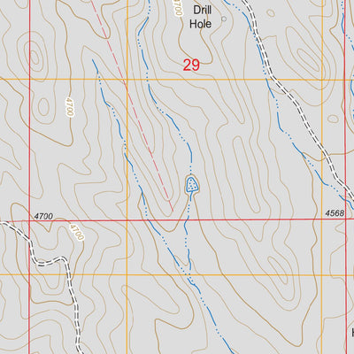 West Fork Buffalo Creek, WY FSTopo Legacy Preview 2