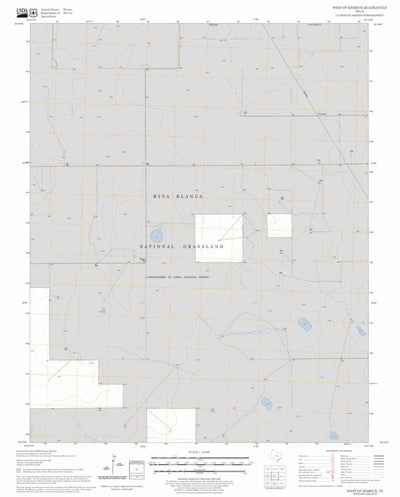 West of Kerrick, TX FSTopo Legacy Preview 1