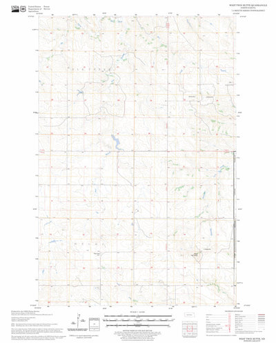 West Twin Butte, ND FSTopo Legacy Preview 1