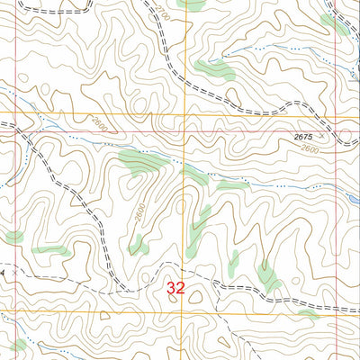 West Twin Butte, ND FSTopo Legacy Preview 3