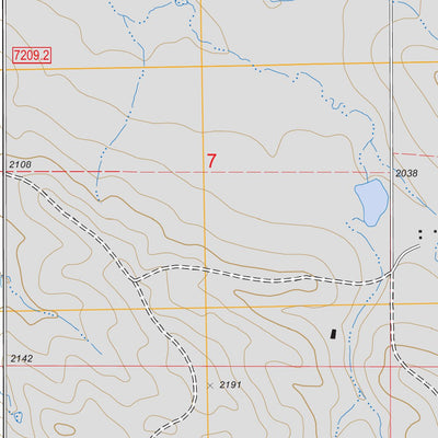 West of Stony Butte, SD FSTopo Legacy Preview 2