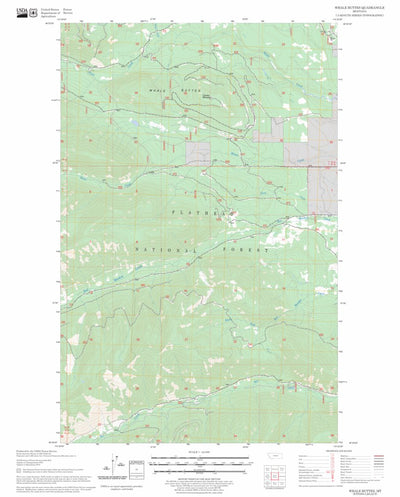 Whale Buttes, MT FSTopo Legacy Preview 1