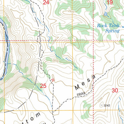 Wet Bottom Mesa, AZ FSTopo Legacy Preview 2