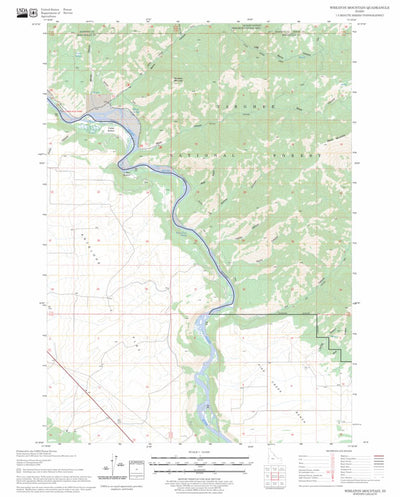 Wheaton Mountain, ID FSTopo Legacy Preview 1