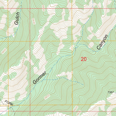 Wheaton Mountain, ID FSTopo Legacy Preview 3