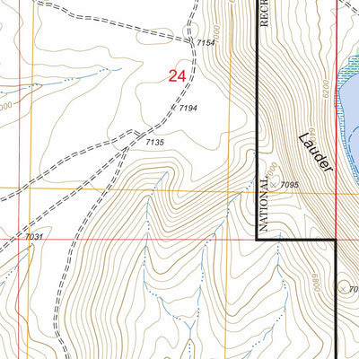 Whalen Butte, WY FSTopo Legacy Preview 2