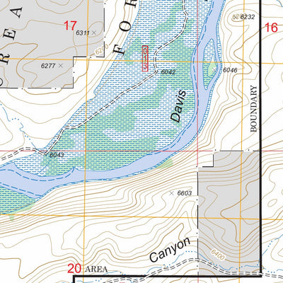 Whalen Butte, WY FSTopo Legacy Preview 3
