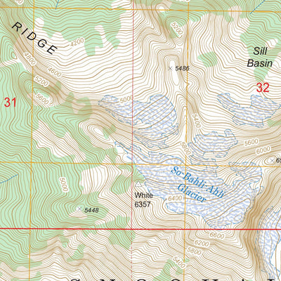 Whitehorse Mountain, WA FSTopo Legacy Preview 3