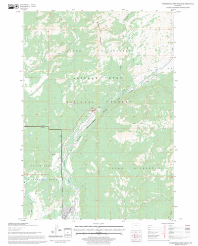 Whetstone Mountain, WY FSTopo Legacy Preview 1