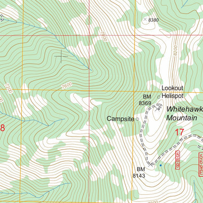 Whitehawk Mountain, ID FSTopo Legacy Preview 3