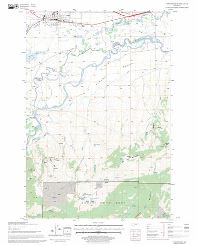 Whitehall, MT FSTopo Legacy Preview 1