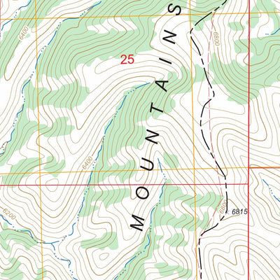 Whiterock Mountain, NM FSTopo Legacy Preview 3