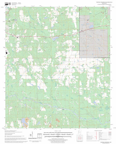 Whites Crossing, MS FSTopo Legacy Preview 1