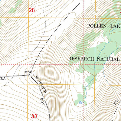 Whiterocks Lake, UT FSTopo Legacy Preview 3