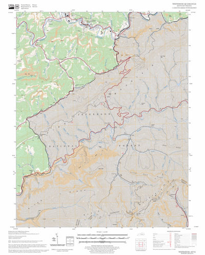 Whitesburg, KY - VA FSTopo Legacy Preview 1