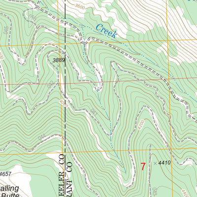 Whitetail Butte, OR FSTopo Legacy Preview 3