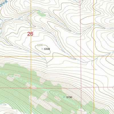Whitetail Reservoir, MT FSTopo Legacy Preview 2