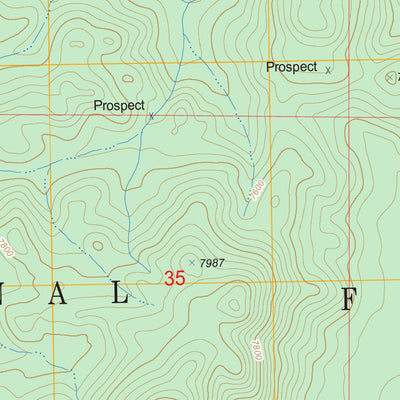 Whitetail Peak, MT FSTopo Legacy Preview 2