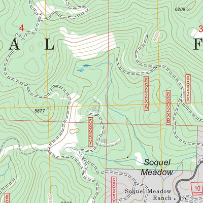 White Chief Mountain, CA FSTopo Legacy Preview 2