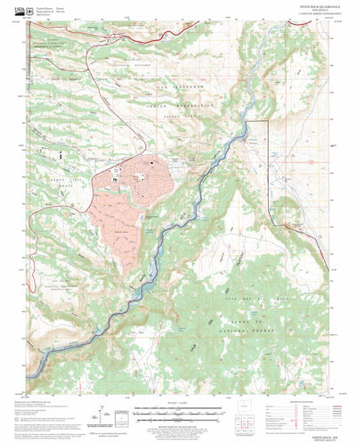 White Rock, NM FSTopo Legacy Preview 1