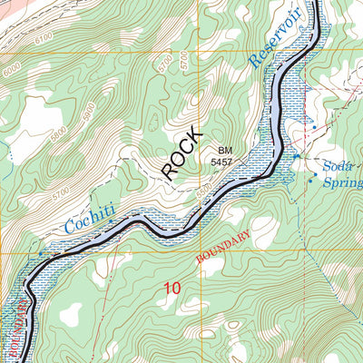 White Rock, NM FSTopo Legacy Preview 2