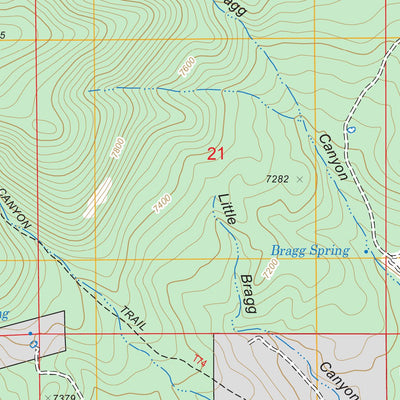 White Oaks South, NM FSTopo Legacy Preview 2