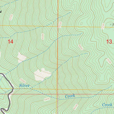 White Rock Peak, ID FSTopo Legacy Preview 2