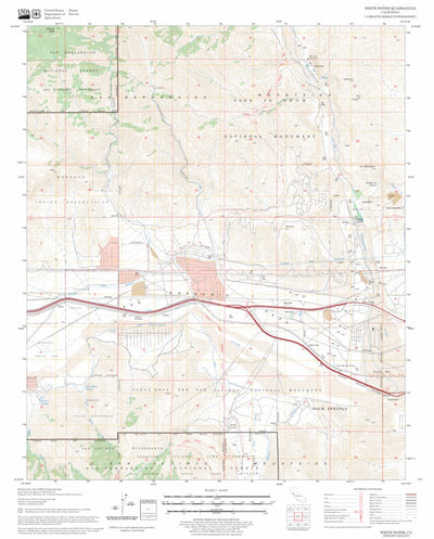 White Water, CA FSTopo Legacy Preview 1