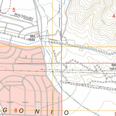 White Water, CA FSTopo Legacy Preview 2