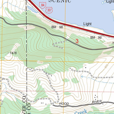 White Salmon, WA - OR FSTopo Legacy Preview 2