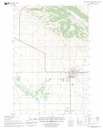 White Sulphur Springs, MT FSTopo Legacy Preview 1