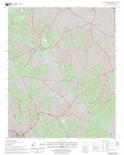 Whitmire North, SC FSTopo Legacy Preview 1