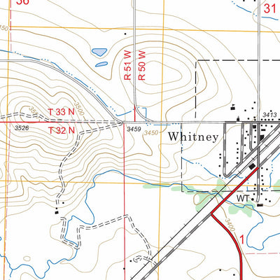 Whitney, NE FSTopo Legacy Preview 3