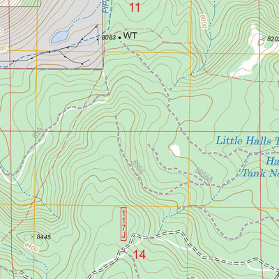 Whiting Knoll, AZ FSTopo Legacy Preview 2