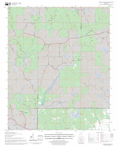 Whitten Town, MS FSTopo Legacy Preview 1