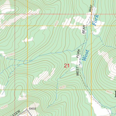 Whitney Reservoir, UT FSTopo Legacy Preview 2