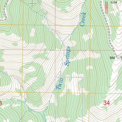Widow Mountain, ID FSTopo Legacy Preview 3