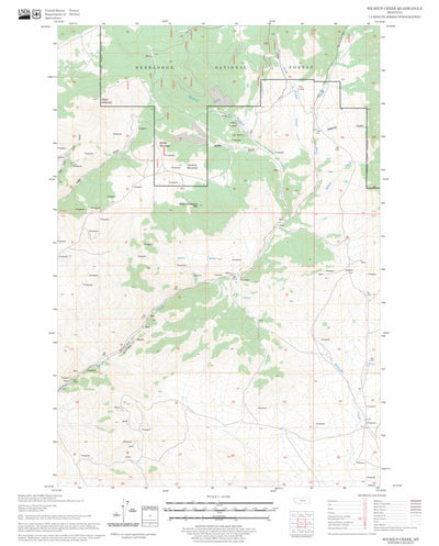 Wickiup Creek, MT FSTopo Legacy Preview 1