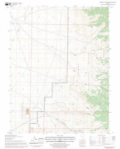 Wildcat Canyon, NV FSTopo Legacy Preview 1