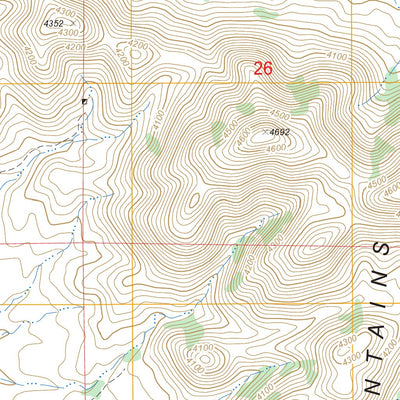 Wilbur Canyon, AZ FSTopo Legacy Preview 3