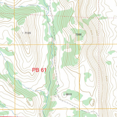 Wide Hollow Reservoir, UT FSTopo Legacy Preview 2