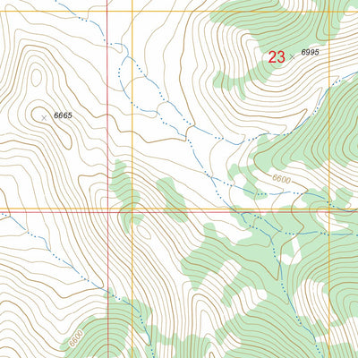 Wildcat Peak NW, NV FSTopo Legacy Preview 3
