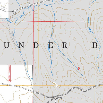 Wildlife Draw West, WY FSTopo Legacy Preview 2