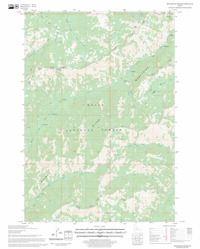 Wild Buck Peak, ID FSTopo Legacy Preview 1