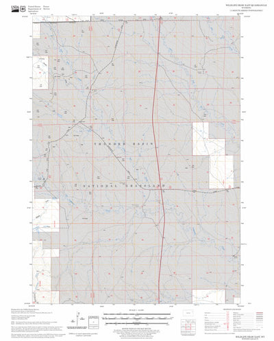 Wildlife Draw East, WY FSTopo Legacy Preview 1