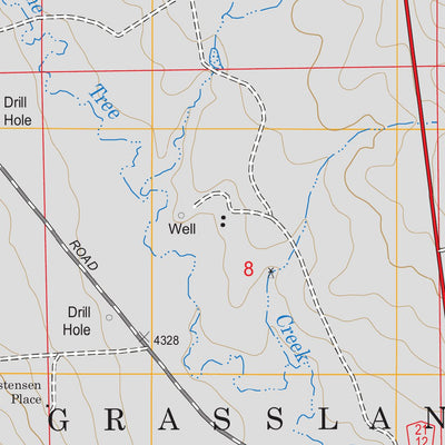 Wildlife Draw East, WY FSTopo Legacy Preview 2