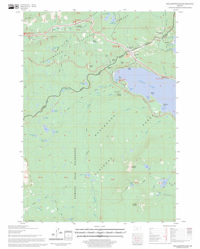 Willamette Pass, OR FSTopo Legacy Preview 1