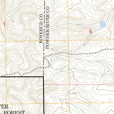 Willow Crossing, MT FSTopo Legacy Preview 3