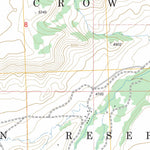 Willow Creek Dam SW, MT - WY FSTopo Legacy Preview 2